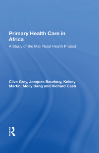 Imagen de portada: Primary Health Care In Africa 1st edition 9780367284244