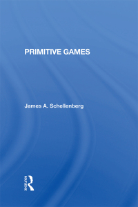 Titelbild: Primitive Games 1st edition 9780367284251