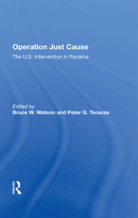 Cover image: Operation Just Cause 1st edition 9780367281960