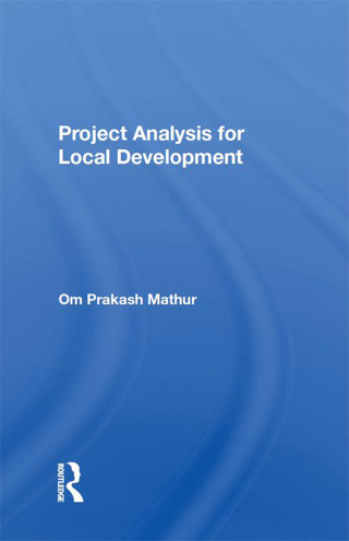Imagen de portada: Project Analysis For Local Development 1st edition 9780367284442