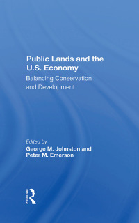 Cover image: Public Lands And The U.s. Economy 1st edition 9780367284718