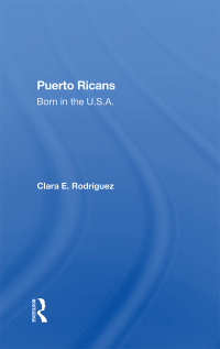 Omslagafbeelding: Puerto Ricans 1st edition 9780367284855