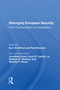 Cover image: Reforging European Security 1st edition 9780367300821