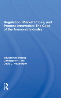 Cover image: Regulation, Market Prices, And Process Innovation 1st edition 9780367300999