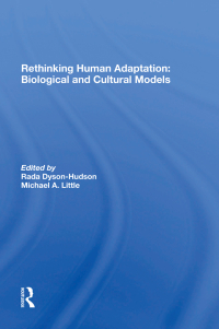 Omslagafbeelding: Rethinking Human Adaptation 1st edition 9780367285890