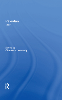 Cover image: Pakistan 1992 1st edition 9780367297589