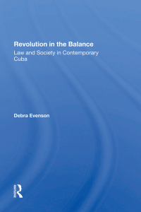 Cover image: Revolution In The Balance 1st edition 9780367285999