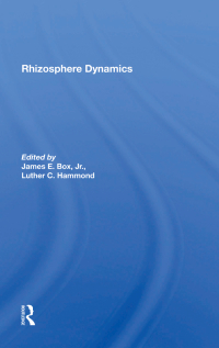 Cover image: Rhizosphere Dynamics 1st edition 9780367301507