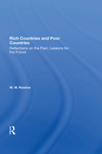 Cover image: Rich Countries And Poor Countries 1st edition 9780367301538