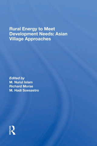 Immagine di copertina: Rural Energy To Meet Development Needs 1st edition 9780367286330