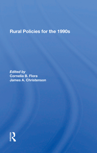 Cover image: Rural Policies For The 1990s 1st edition 9780367286361