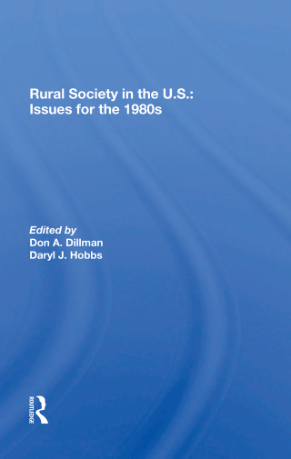 Omslagafbeelding: Rural Society In The U.s. 1st edition 9780367301866