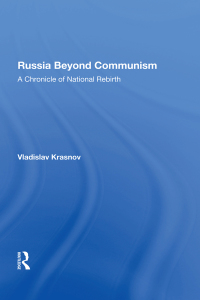 Imagen de portada: Russia Beyond Communism 1st edition 9780367301934