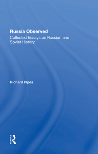 Cover image: Russia Observed 1st edition 9780367286484