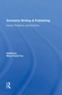 Cover image: Scholarly Writing And Publishing 1st edition 9780367302078