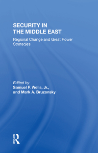 صورة الغلاف: Security in the Middle East 1st edition 9781000275193