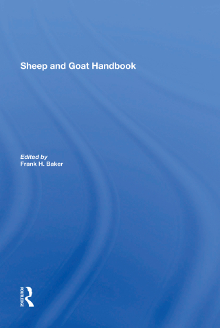 Cover image: Sheep And Goat Handbook, Vol. 3 1st edition 9780367287221