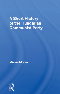 صورة الغلاف: Short Hist Hungarian Com/h 1st edition 9780367287252