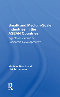 Imagen de portada: Small- And Medium-scale Industries In The Asean Countries 1st edition 9780367287375