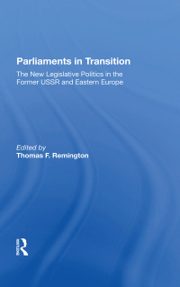 Cover image: Parliaments In Transition 1st edition 9780367282264