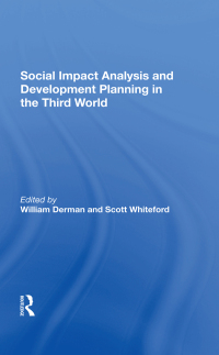 Cover image: Social Impact Analysis And Development Planning In The Third World 1st edition 9780367287542