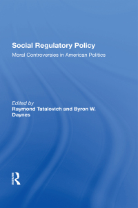 Imagen de portada: Social Regulatory Policy 1st edition 9780367303068