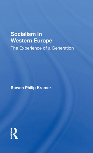 Cover image: Socialism In Western Europe 1st edition 9780367287733