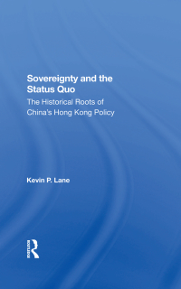Cover image: Sovereignty And The Status Quo 1st edition 9780367288099