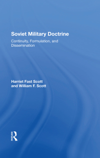 Cover image: Soviet Military Doctrine 1st edition 9780367288242