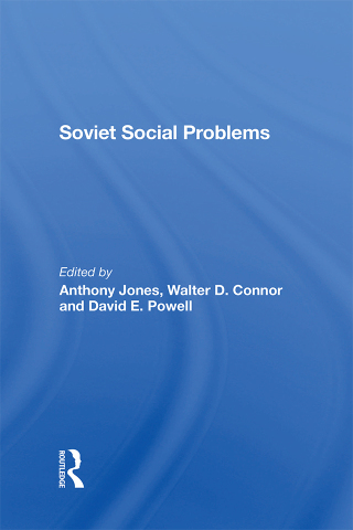 Cover image: Soviet Social Problems 1st edition 9780367303853