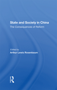 Titelbild: State And Society In China 1st edition 9780367288662