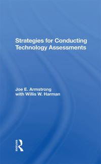 Cover image: Strategies For Conducting Technology Assessments 1st edition 9780367288914