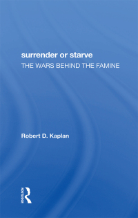 Cover image: Surrender Or Starve 1st edition 9780367304690