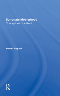 Cover image: Surrogate Motherhood 1st edition 9780367289249