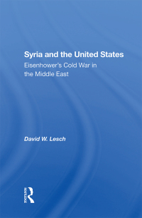 Cover image: Syria And The United States 1st edition 9780367289379