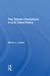 Cover image: Taiwan Conundrum 1st edition 9780367289409