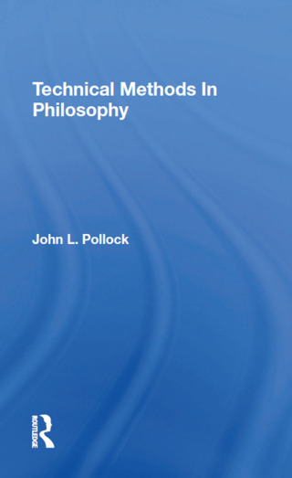 Imagen de portada: Technical Methods In Philosophy 1st edition 9780367289577