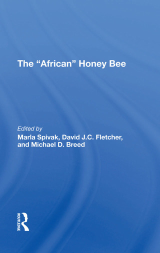 Cover image: The african Honey Bee 1st edition 9780367289997
