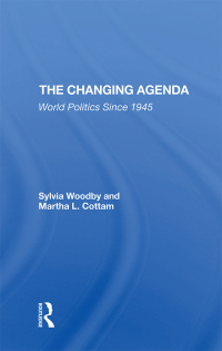 Cover image: The Changing Agenda 1st edition 9780367290689