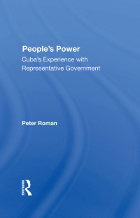 Immagine di copertina: People's Power 1st edition 9780367282592