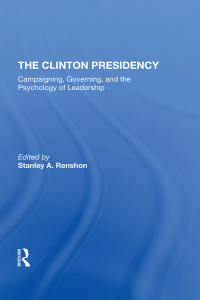 Titelbild: The Clinton Presidency 1st edition 9780367290900