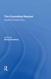 Titelbild: The Committed Neutral 1st edition 9780367290948