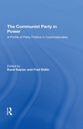 Imagen de portada: The Communist Party In Power 1st edition 9780367290962