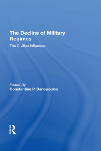 Imagen de portada: The Decline Of Military Regimes 1st edition 9780367291174