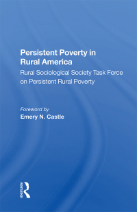 Omslagafbeelding: Persistent Poverty In Rural America 1st edition 9780367298104