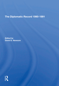 Cover image: The Diplomatic Record 1990-1991 1st edition 9780367306779