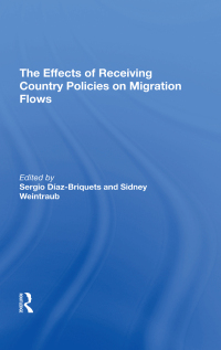 Cover image: The Effects Of Receiving Country Policies On Migration Flows 1st edition 9780367307103