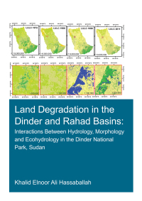 Imagen de portada: Land Degradation in the Dinder and Rahad Basins 1st edition 9780367683559