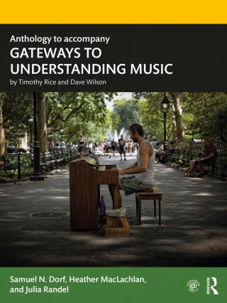 Cover image: Anthology to accompany GATEWAYS TO UNDERSTANDING MUSIC 1st edition 9780367485382