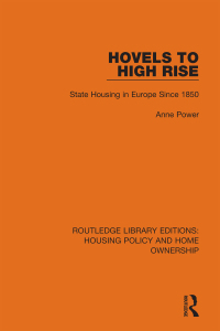 صورة الغلاف: Hovels to High Rise 1st edition 9780367684983